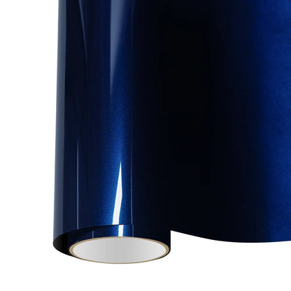 Premium PET Tanzanite Blue Metallic Vinyl Wrap Film for Cars Motorcycles Full or Partial Body UV-Resistant Removable Accessories