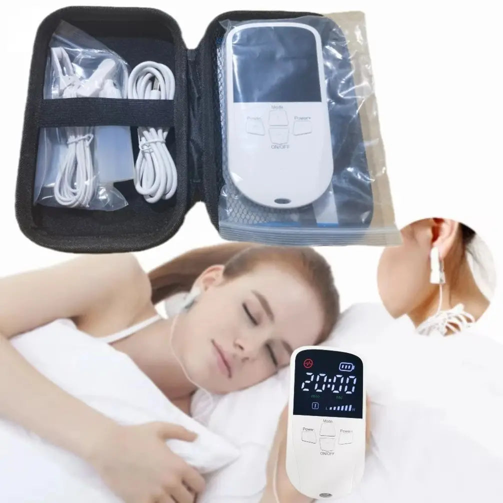2026 Upgrade Vagus Nerve CES Device - Rechargeable Ear Clip Stimulator for Better Sleep and Mood Enhancement
