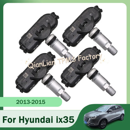 For Hyundai ix35 I40 Grandeur TPMS Tire Sensor 4pcs 52933-2Y450 529332Y450 433MHZ Tire Pressure Monitoring System