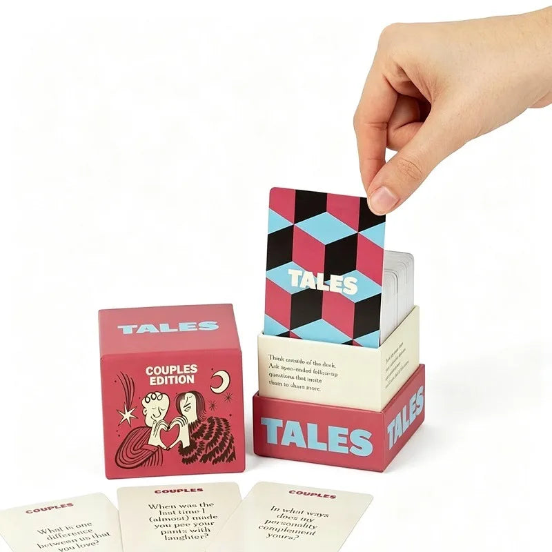 New 150pcs Card Conversation Starter Game Family Edition Fun Icebreaker for Adults and Family Gatherings Couples Card Game Tales