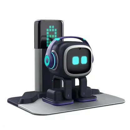 Decoration Electronic Advanced Smart Pet Children's Toys Gift EMO Robot Toy Desktop Pet Intelligent Ai Electronic Accompanying