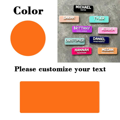 Personalized Custom Badges | Customized Personalized Name Badges | Name Badges | Educators | Nursing | Doctors | Teachers |