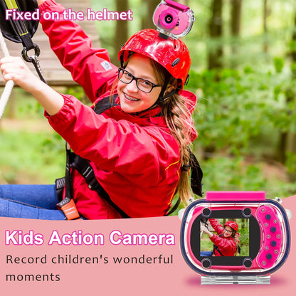 Kids Waterproof Camera 20MP Waterproof Underwater Digital Camera 1080P 10X Digital Zoom Screens Waterproof Digital Camera