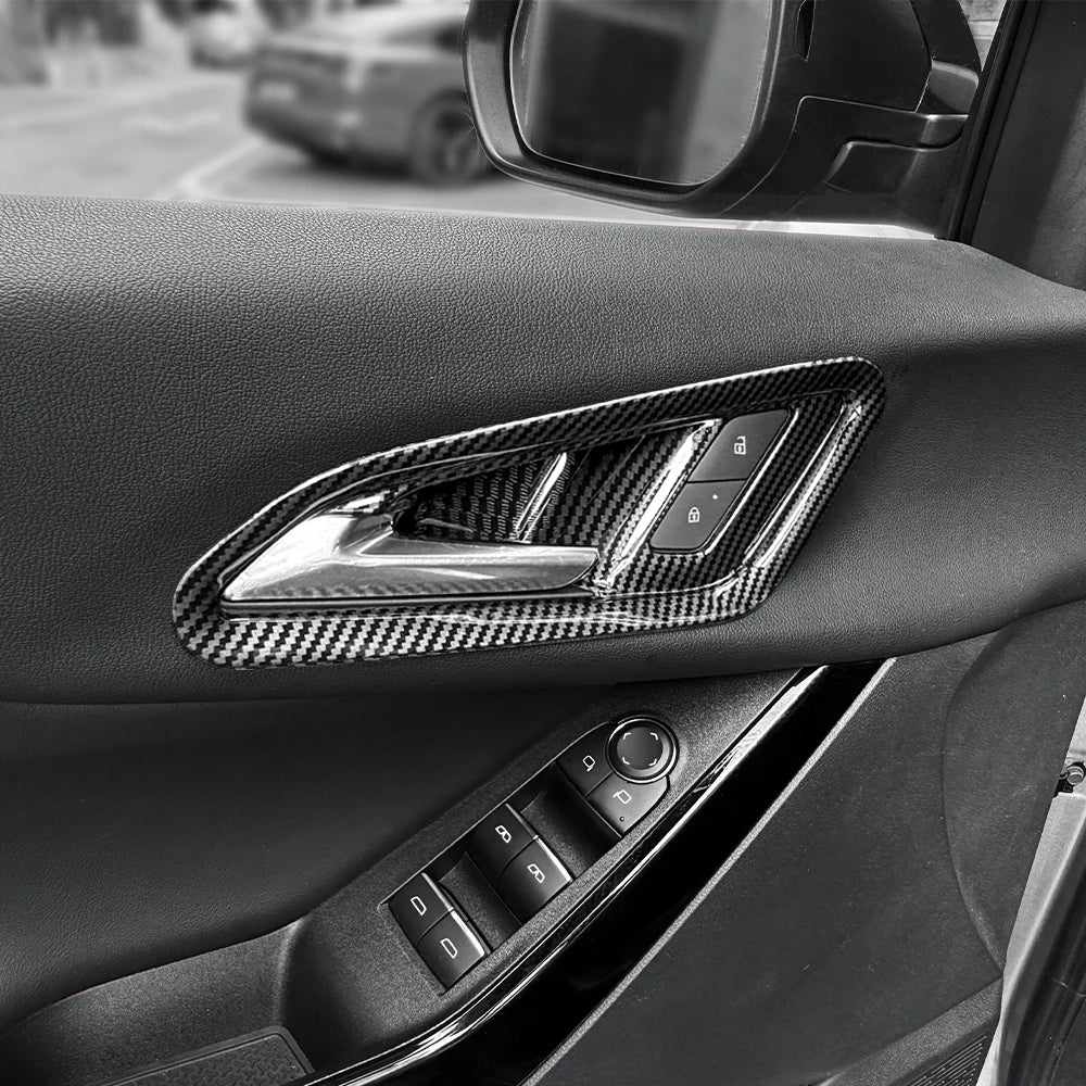 For Chevrolet Equinox Premier 2025 2026 Inner Door Handle Bowl Frame Cover Trim Automotive Interior Accessories LHD