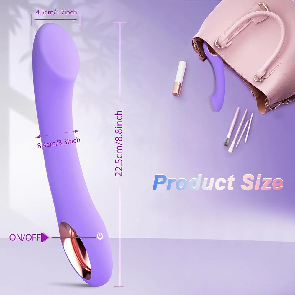 Dildo Vibrator for Women Vagina G-Spot Vibrator Clitoris Nipples Stimulator Fake Penis Female Masturbation Sex Toy for Women