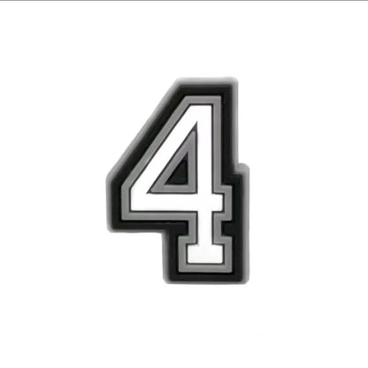 1-39PCS Letter Angle Number Good Quality Shoes Charms DIY PVC Shoe Bag Accessories For Wristband Pendant Decoration Party Gifts
