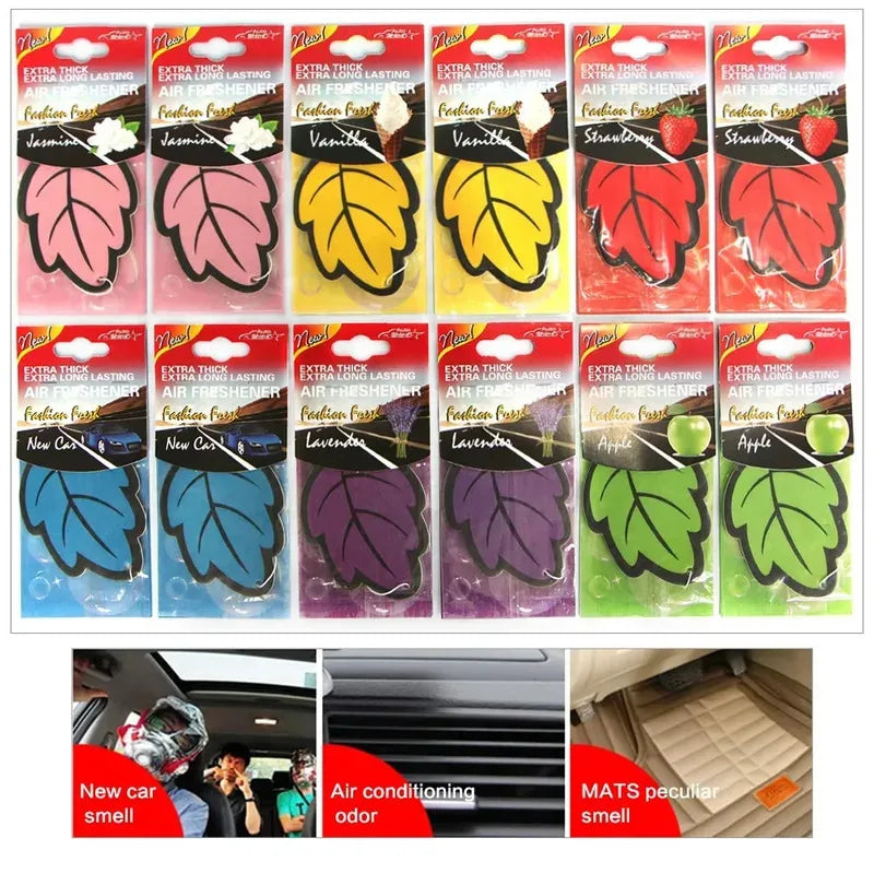 1/6/12/18/24/30PCS Car air freshener smell car perfume for car interior accessories air freshener customization
