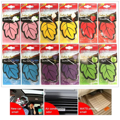 1/6/12/18/24/30PCS Car air freshener smell car perfume for car interior accessories air freshener customization
