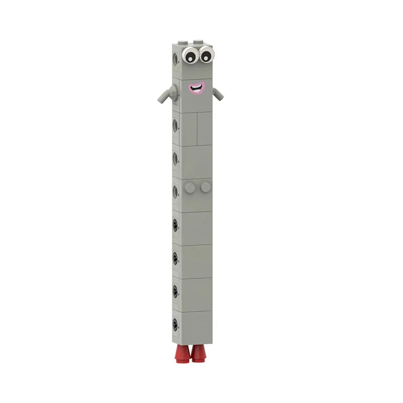 10 in 1 1Sets block figurine Cartoon Anime No. Building Blocks Figures Dolls Toys 6 Small Square People Game Model
