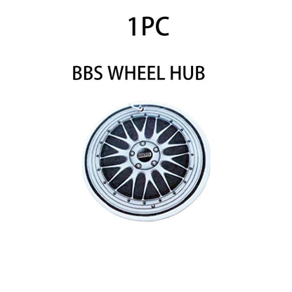 Wheel-shaped Japanese car air freshener, hanging air freshener, perfume fragrance