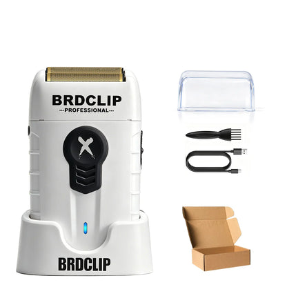 Professional Cordless Barber White Kit For Men Hair Clipper 7500RPM  Electric Hair Trimmer 7700RPM X Series Shaver 8000RPM With