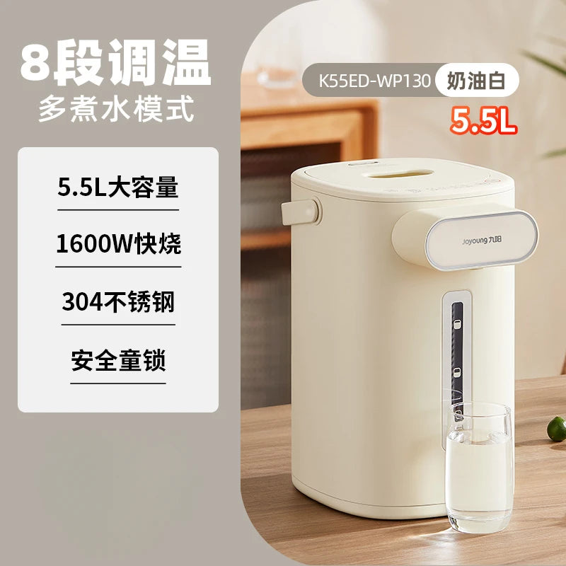 Constant temperature household electric kettle stainless steel electric water bottle intelligent large capacity kettle