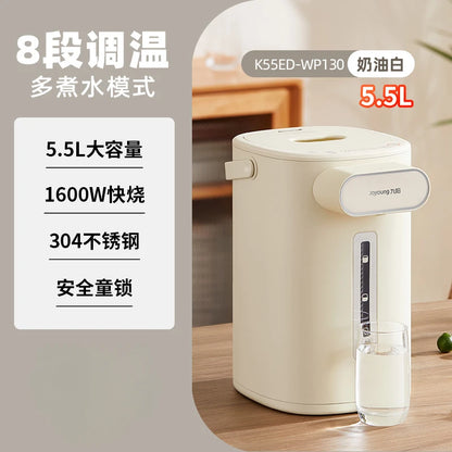 Constant temperature household electric kettle stainless steel electric water bottle intelligent large capacity kettle