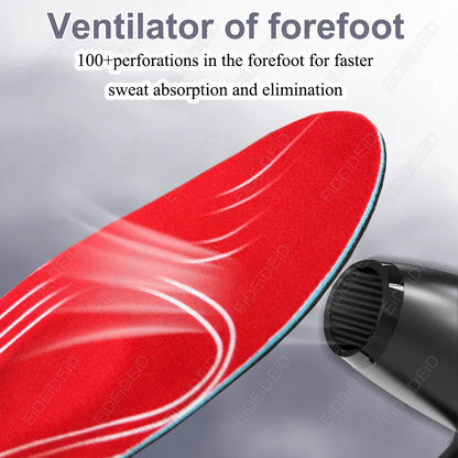 Orthopedic Insoles For Feet Severe Flat Feet High Arch Support Pad Heel Pain Plantar Fasciitis Orthotics Insoles Sneakers Insert