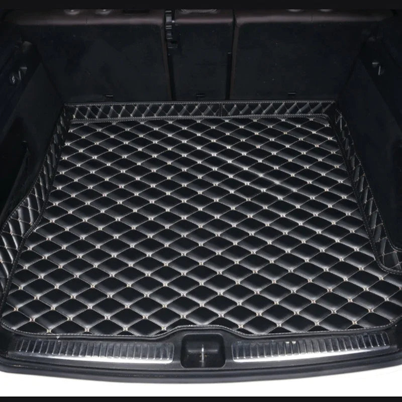 High Quality Artificial Leather Car Trunk Mat for Mercedes W206 W205 C Class C205 S204 S205 W204 W203 Car Accessories Carpet