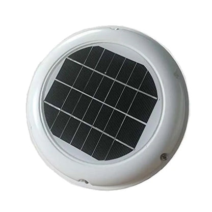 2.5W Solar Vent Fan Ventilator for Bathroom Shed Home Conservations Caravans Boat Greenhouse