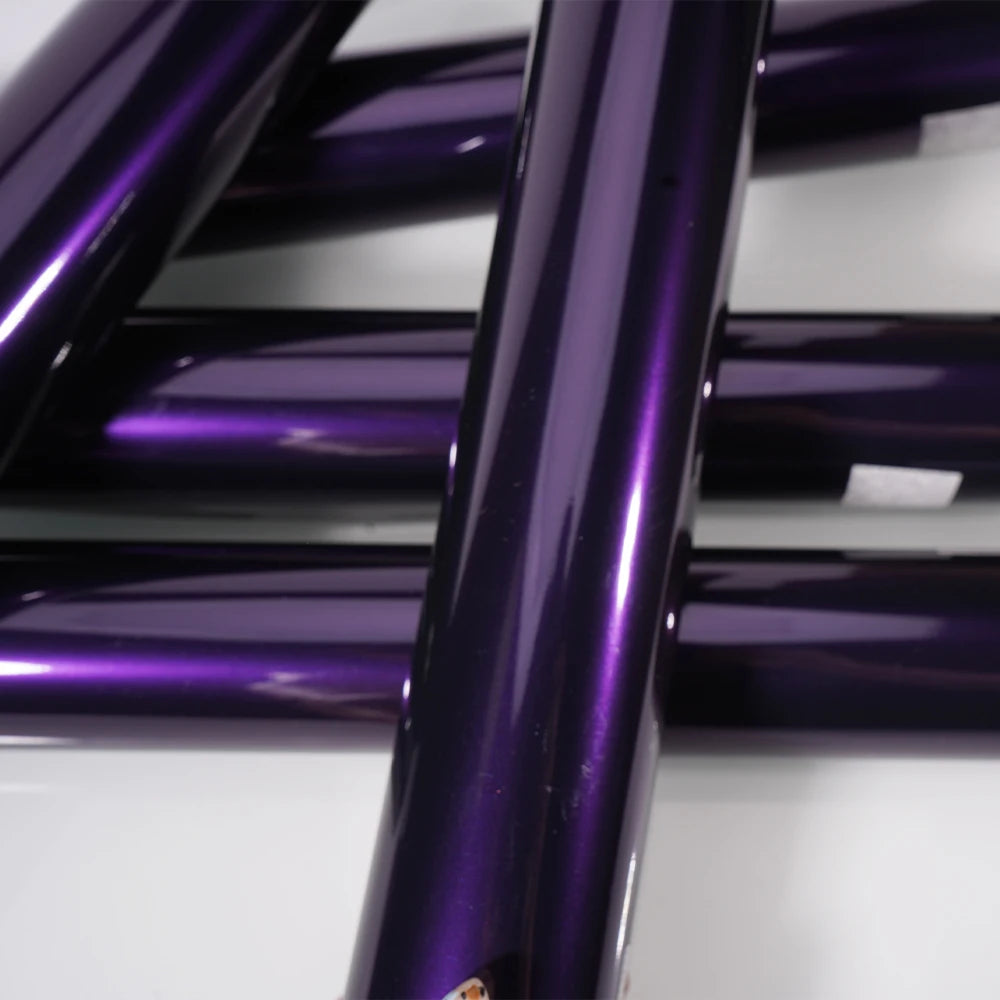 Premium PET High Glossy Midnight Purple Vinyl Wrap Film Car Wrapping Motorcycle DIY Sticker Decal Air Release Self Adhesive