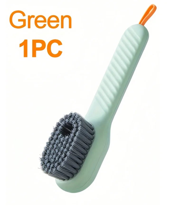 2-In-1 Multi-Function Cleaning Brush/Shoe Brush, 2-In-1 Multi-Function Cleaning Brush With Soap Dispenser, New Upgraded Drawer-S