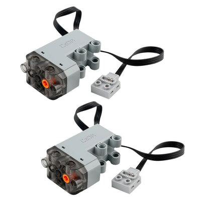 CaDA Technical Motor Parts Upgrade Servo Motor Building Blocks Car Model Power Mechanical Compatible with Legoeds
