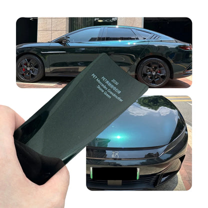 Super Bright Metallic Emerald Green Full Car Wrap Vinyl PVC PET Auto Body Sticker Color Changing Film Roll Paint Protection 18M