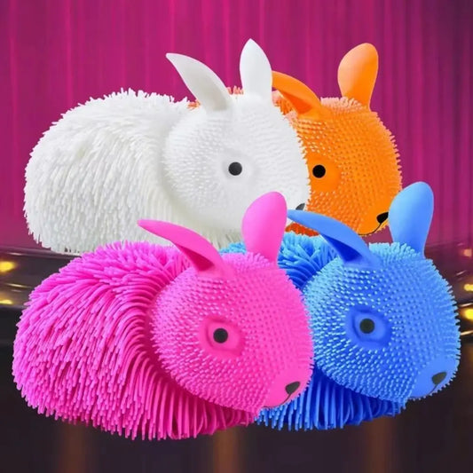 Fluffy Rabbit Fluffy Dog Fluffy Cat Stress Relief Toys Gifts Squeeze Toys Big Size Cartoon Toys for Kids