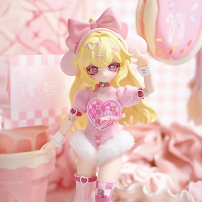 Genuine Code X Elite Agent Series 1/8 Action Figure Bjd Blind Box Cute Anime Character Model Decoration Collectible Toy Gift