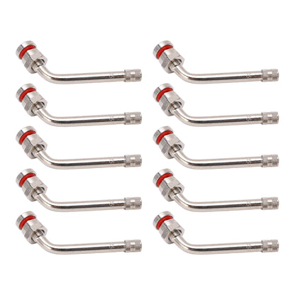10 Pcs Tire Valve Stems Truck Tire Valve Stems TR545D 60 Degree Valve Stem for Alcoa 22.5inch 24.5inch Aluminum Wheels TR545D