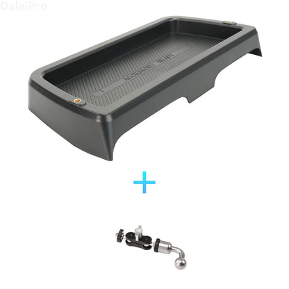 Double Car Phone Holder With Storage Box Base Magsafe Wireless Charger Phone Mount For Suzuki Jimny 2018-2024 2025 JB64 JB74
