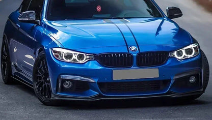 For BMW 3 Series F30 F31 2012-2019 MP Rear Bumper Diffuser LipCarbon M Tech Diffusor Body Kit M Sport Gloss Black 320i 328i