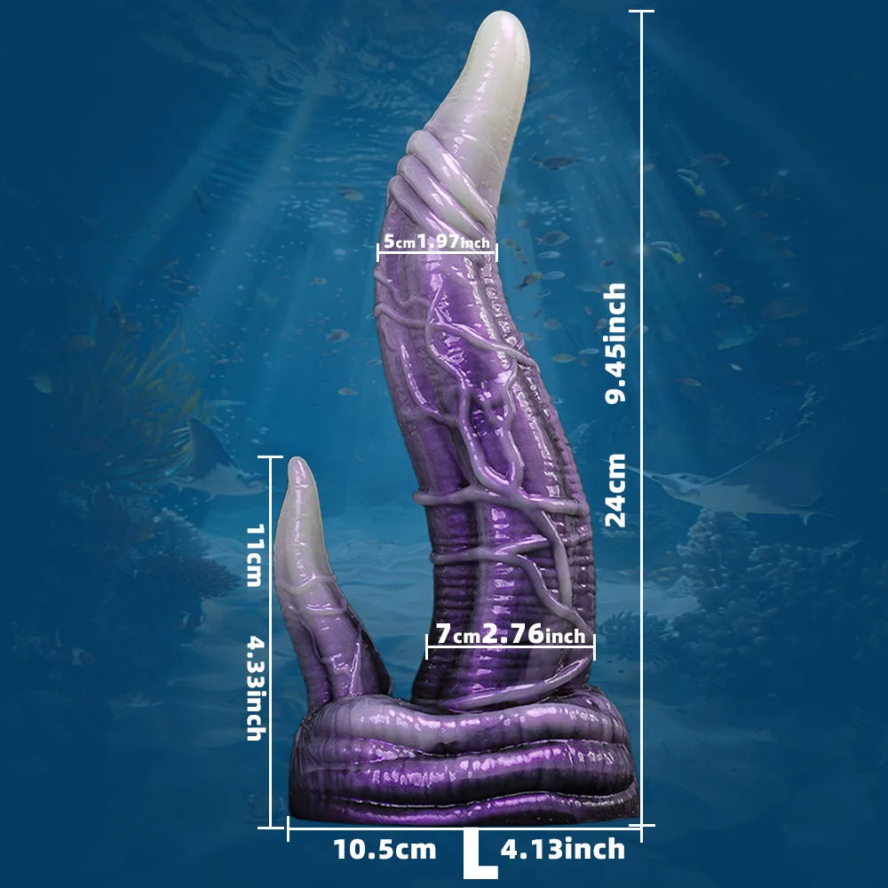 Monster Dildo Big Anal Plug Dildo Butt Plug Adult Sex Toy Anal Stimulation Soft Animal Penis For Female Anal Erotic Sexy Toy