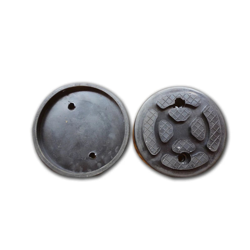 4pcs/lot 120mm Balck Color Lift Pad Round Heavy Rubber Pads for Car Truck Lift Accessories