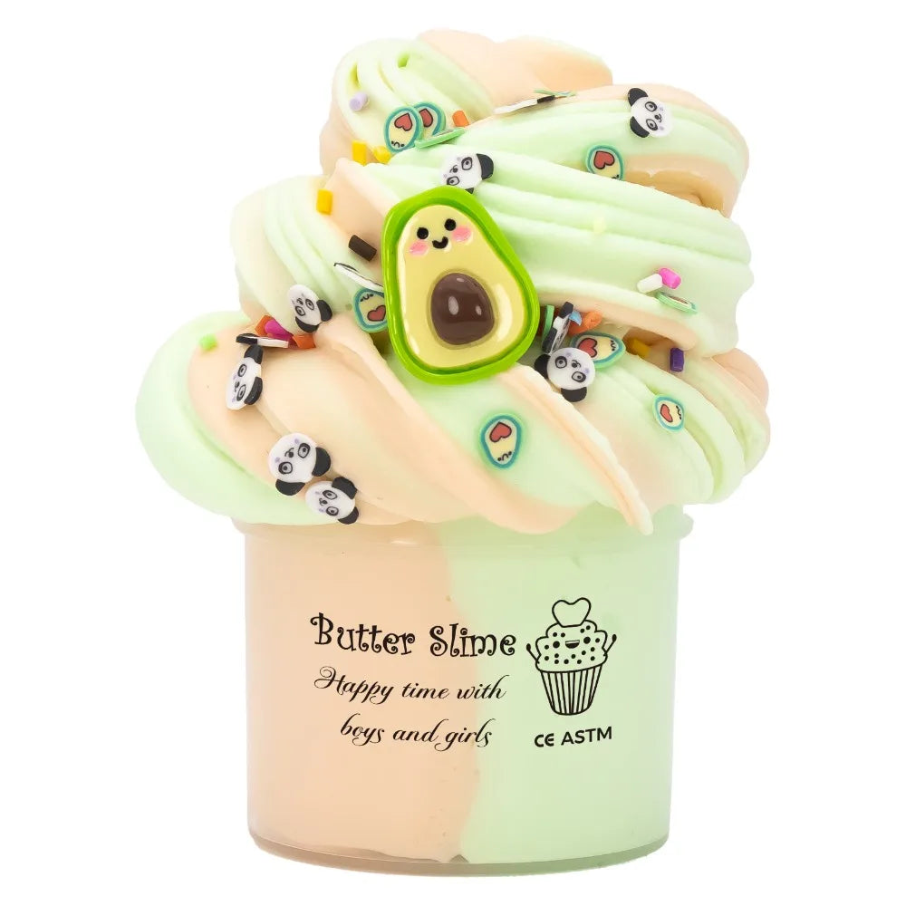 Creative Cultivation Butter Fluffy Slime Kit Safe Hands-on Ability Crystal Slime Toy Dinosaur Tortoise Slime Crystal Puree