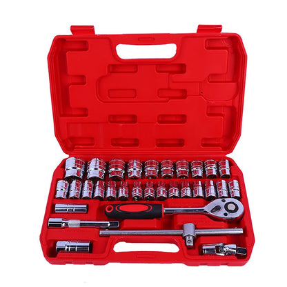 SNJUE Car Repair Tool Set Socket Box Toolbox Kit Emergency Vehicle Tools for Onboard Car Maintenance High Quality Durable Tools
