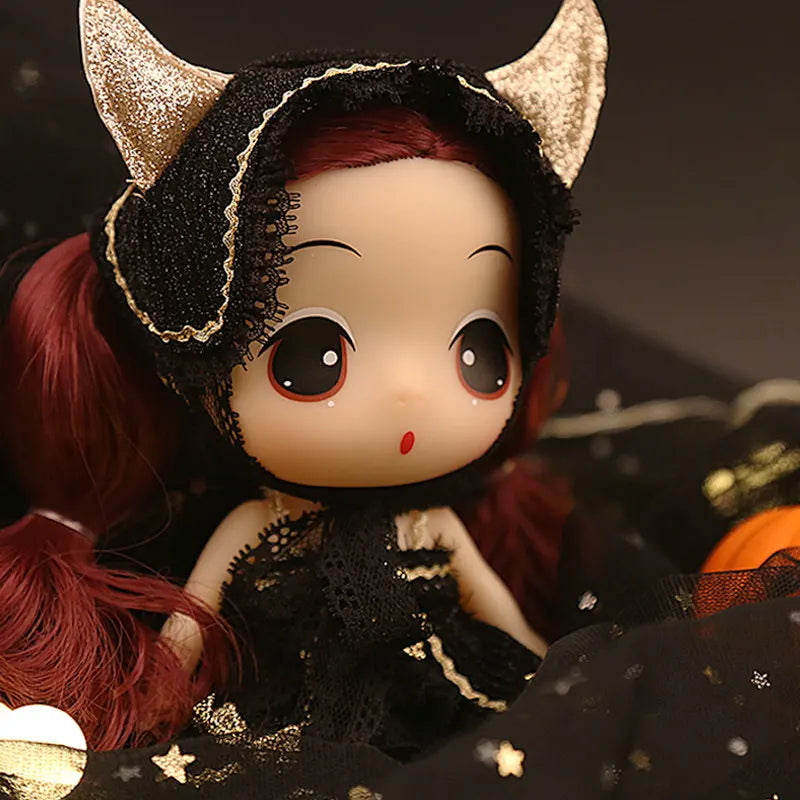 Genuine Ddung Dress Up Doll Collection 18cm Cute Joint Doll Fashion Toys Collect Model Ornament Girl'S Birthday New Year Gift
