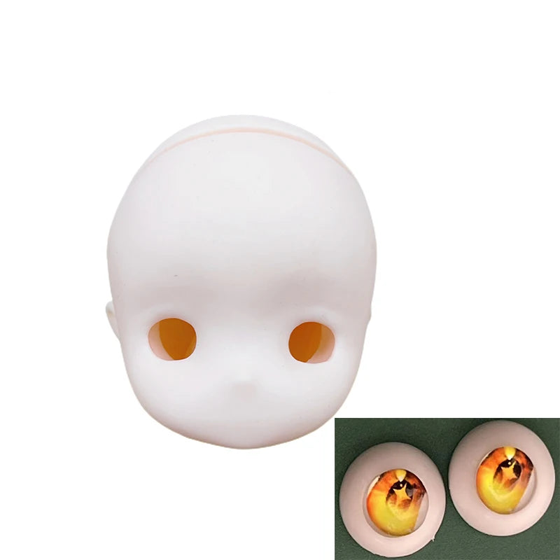 Anime Face Doll Head DIY 30cm Doll Makeup Doll Head or Whole Doll Makeup 1/6 Bjd Doll Girl Doll Toy Gift