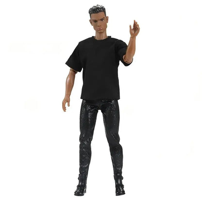 13 Inch Dolls Cool Man With Muscle Male Athlete Fashion Doll Clothes Pant Boots For Ken Fast Shipping Things Gifts Adult' Toys