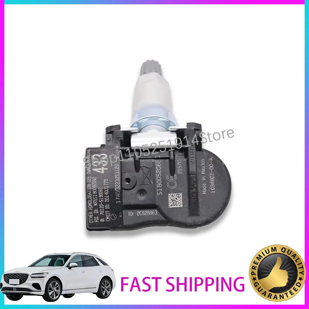 NEW TPMS SENSOR 433Mhz For Tesla Model 3 Model S Model X TIRE AIR PRESSURE SENSOR 1034602-00-A 1034602-00-C 1074812-00-B