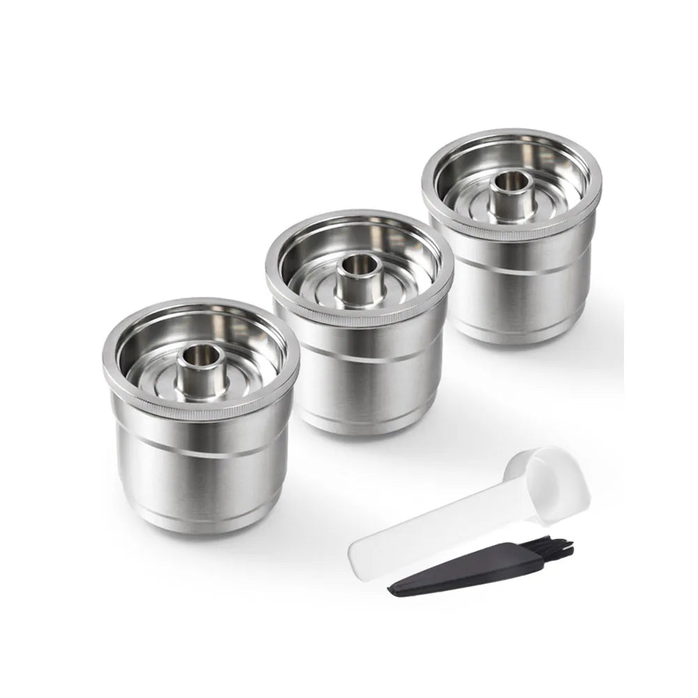 Reusable Capsule for illy y3 Machine Espresso Refillable Pods Stainless Steel Crema Coffee Filter Pod Comaptible with illy X7 Y5