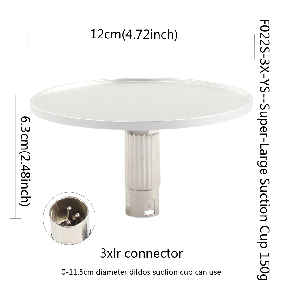 Dildo-Entry-Level Sex Machine A2/F2/F3 Accessories 3XLR Accessories Dildos Suction Cup Sex Products For Women And Men