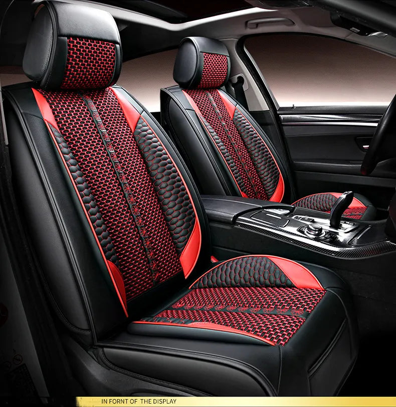 Full set car seat covers + Steering wheel cover for Haval M6 2025-2023 Top quality breathable seat cushion seat case for M6 2024