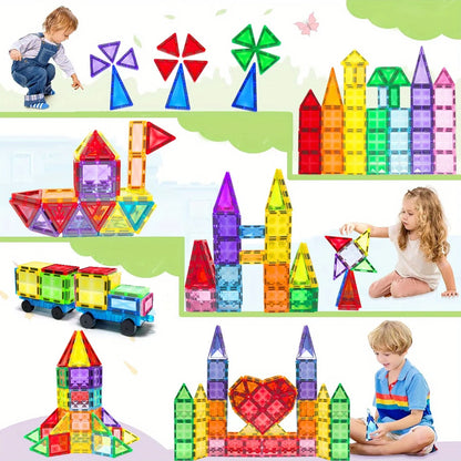 Magnetic Building Block Toys Magnetic Force Plate Small Size, Birthday Holiday Gifts, Back-To-School Gifts