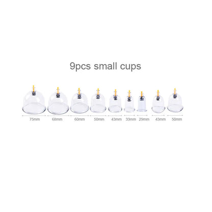 Big Size Vacuum Cupping Breast & Buttocks Enlargement Massager Suction Pump Machine Butt Lifting Device Back Massage Cans