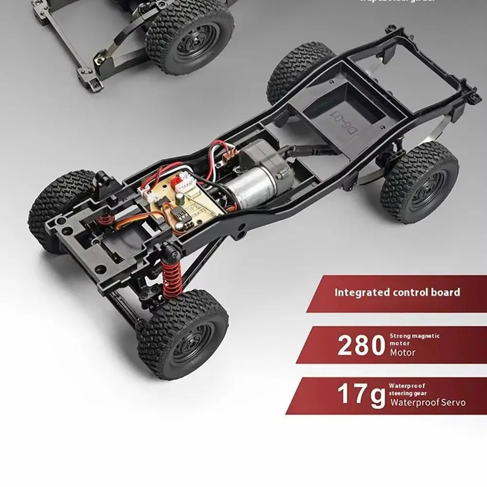 MN82PRO MN82 1/12 RC Car 4WD 2.4G Remote Control Car Simulation Classic All-terrain Off-road LED Light RC Truck Toys As Kid Gift