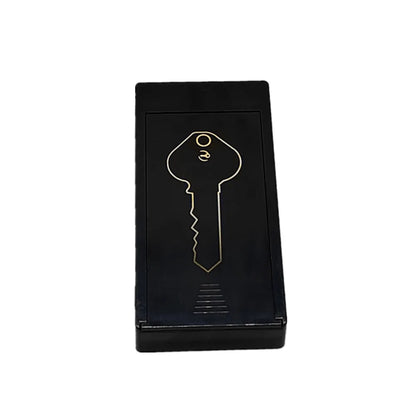 Magnetic Key Holder Under Car - Durable Plastic Spare Key Hider with Strong Magnet for Car/Home/Office - Never Locked Out