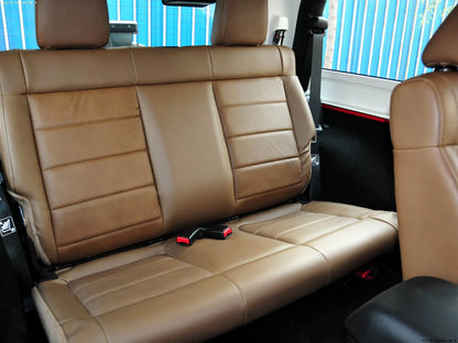 For Jeep Wrangler JK 2 Doors 2011 2012 Nappa Leather Custom Car Seat Covers Full Set Interior Protector Accessories