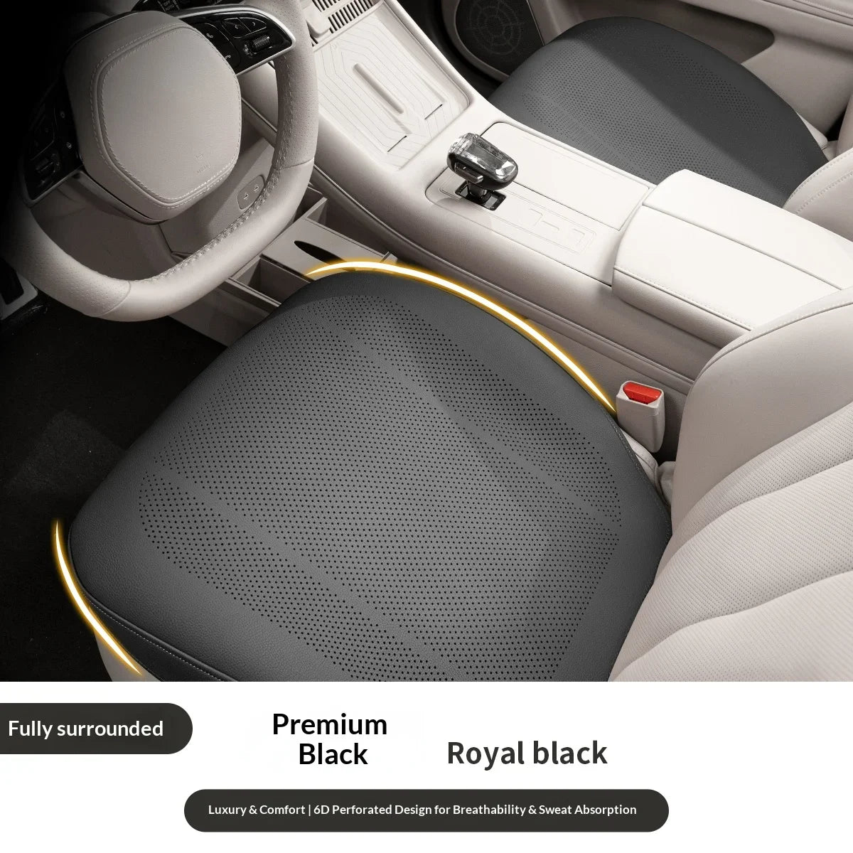 Universal High-End Summer Thin Car Seat Cushion Set for Four Seasons Interior Ventilation And Breathability