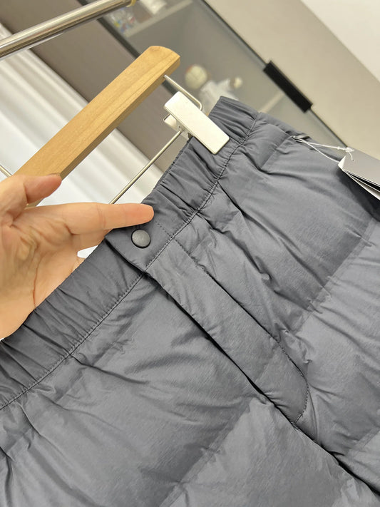 Ultra-Thick Men's Outdoor Tech Windproof Winter Thermal Cotton Trousers Straight Leg Long Pants Warm Youthful Home Wear