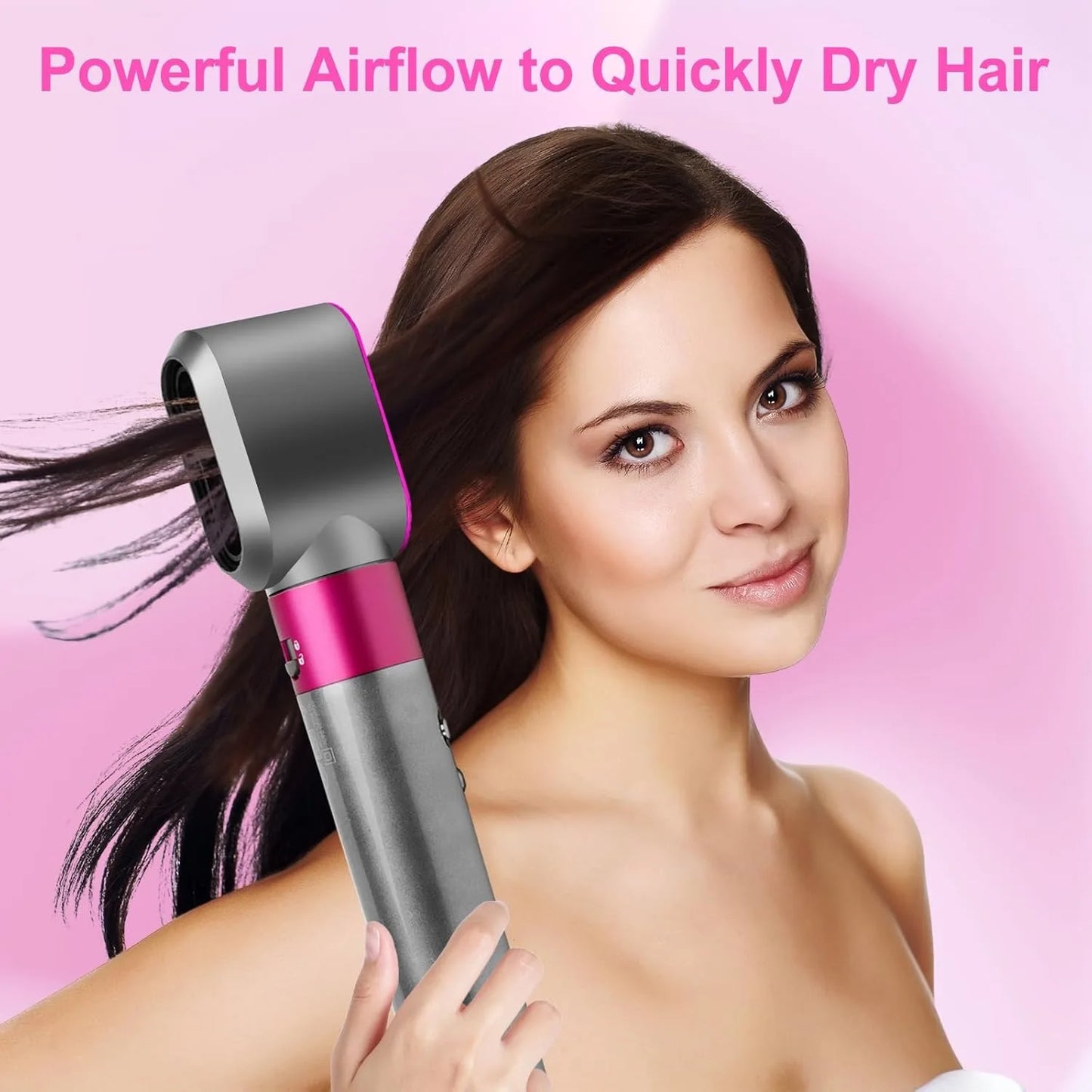 Pre-Styling Dryer Attachment Drying Hair Nozzle Replacement for Dyson Airwrap HS01/05/08 and Sencimen X9 Accessories Fast Drying