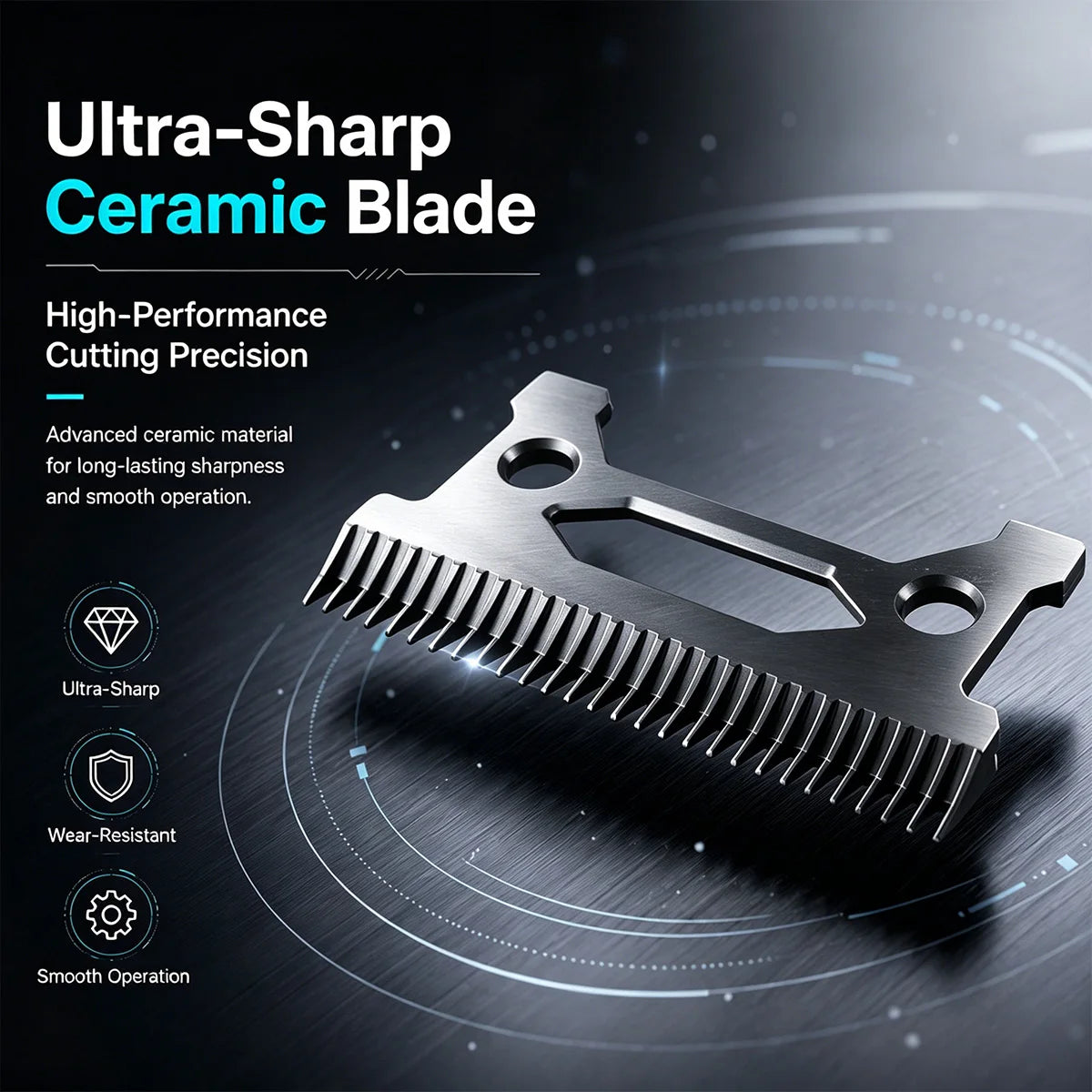 JUCAI PHANTECHO2.0 Blade For JUCAI X01 JC06 H1 V001 8148 V003 R66 M10 Madeshow Wmark Kulilang Vgr Professional Clipper Blade