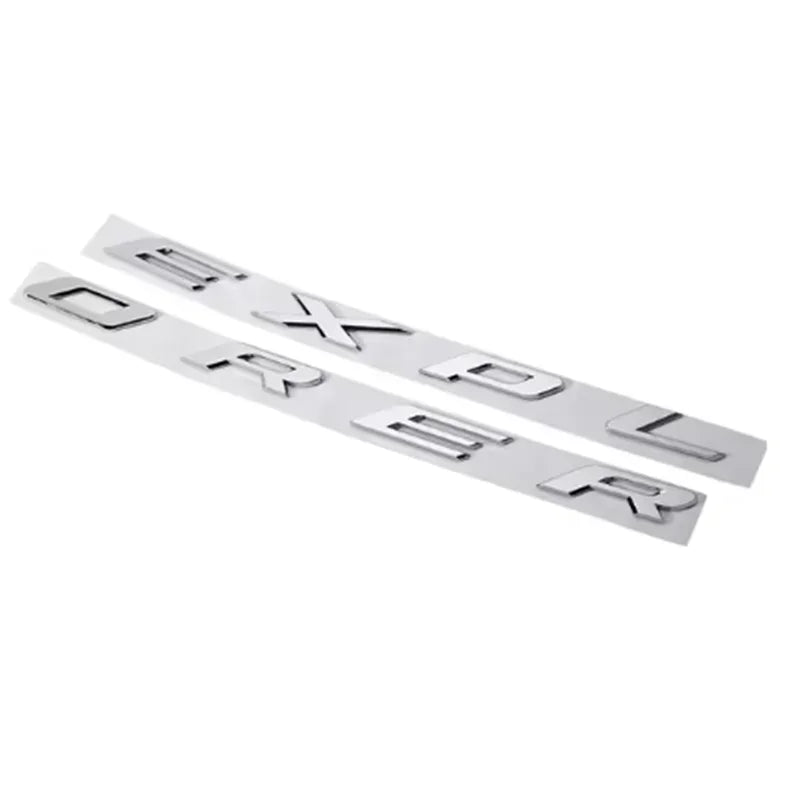 3D ABS Chrome Black Letters Explorer Logo Car Front Hood Emblem Bonnet Badge Sticker For Explorer 2011-2021